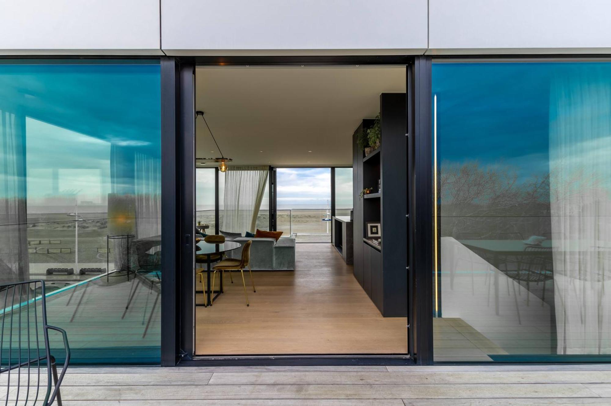 Penthouse La Naturale Zeezicht Bruges Esterno foto